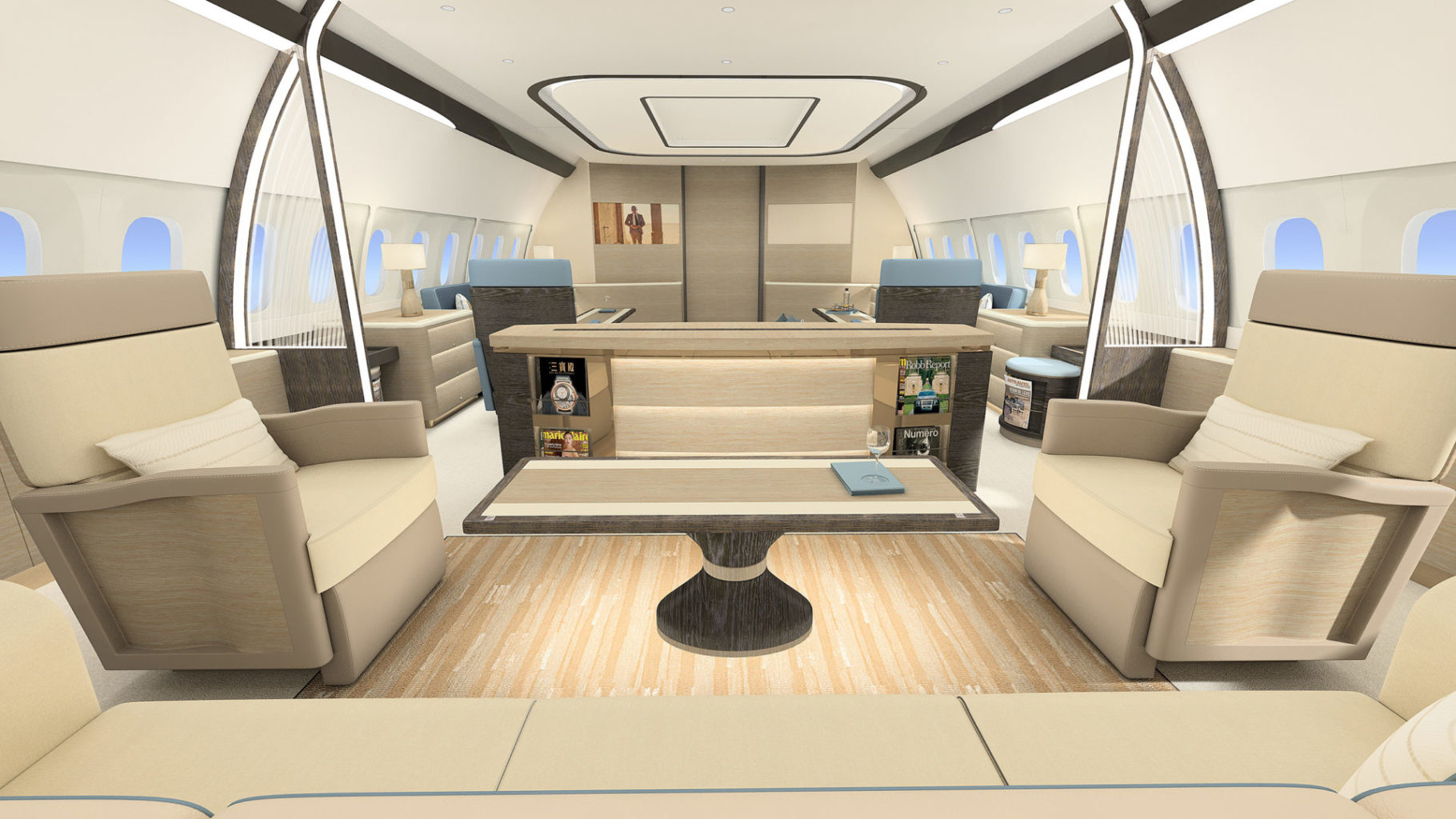 M&R interior design experience with AIRBUS ACJ - M&R Associates